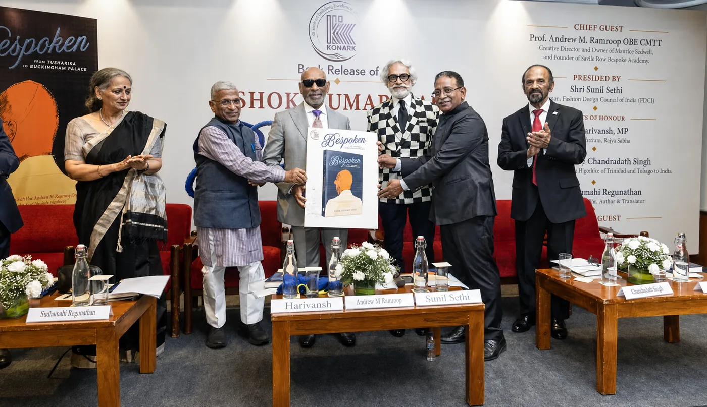 Dignitaries release Bespoken at India Habitat Centre in New Delhi